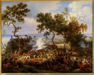 Schlacht von Chiclarra bei Cadiz am 5. Mai 1811 von Louis Lejeune