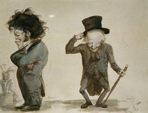 Abbe Hauy und Thenard von Louis Leopold Boilly