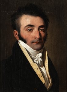 Porträt eines Mannes in einer gelben Weste von Louis Leopold Boilly