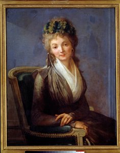 Vermutetes Porträt von Lucile Desmoulins