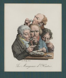 Austern schlürfen von Louis Leopold Boilly