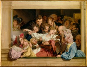 Die Wirkung des Melodramas von Louis Leopold Boilly