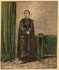 Louis-Gaston de Segur (1844-1879), französischer Bischof - Kupferstich aus 