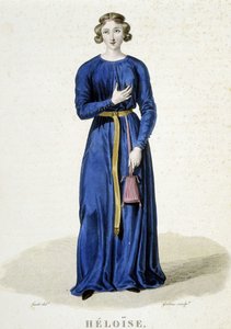 Héloise - in „Galerie francaise des femmes célèbres“ von Louis Marie Lante
