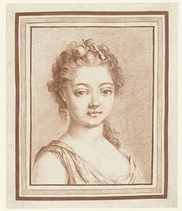 Büste eines jungen Mädchens von Louis Marin Bonnet (attributed to)