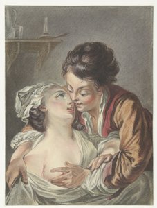 Liebkosendes Paar (Le Rendez-Vous)