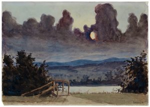 Dunkle Wolken, ca. 1901 von Louis Michel Eilshemius