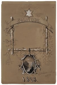 Einsamkeit, 1878 von Louis Michel Eilshemius