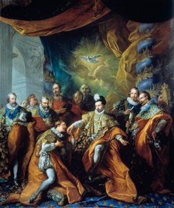 Einführung des Ordens vom Heiligen Geist durch Heinrich III.