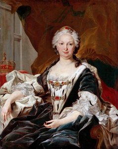 Elisabeth Farnese 1692-1766, Königin von Spanien von Louis Michel van Loo