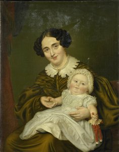 Mrs. Carp und ihr junger Sohn