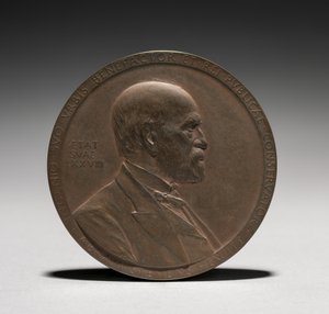 Medaille: Abram Stevens Hewitt, 1875-1925