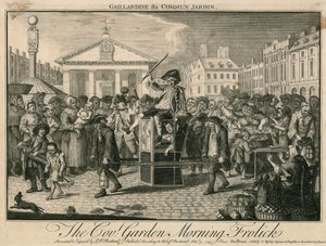 Der morgendliche Frohsinn im Covent Garden von Louis Philippe Boitard