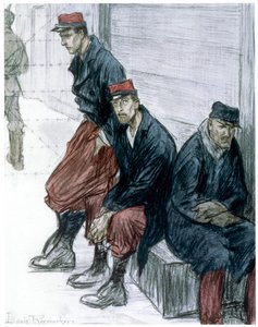 Die Gefangenen, 1916