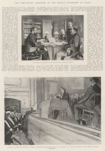Die drohende Abschaffung der französischen Theaterzensur von Louis Remy Sabattier