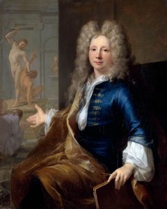 Porträt von Louis Boullogne dem Jüngeren 1654-1733 von Louis Tocqué