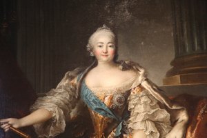 Porträt der Kaiserin Elisabeth Petrowna, 1758