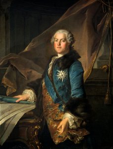 Porträt des Marquis von Marigny, 1755