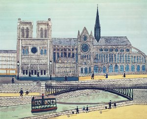 Notre-Dame (Südseite), ca. 1933