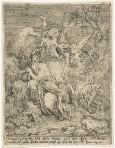 Hagar und Ismael in der Wüste