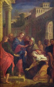 Jesus heilt die blutende Frau