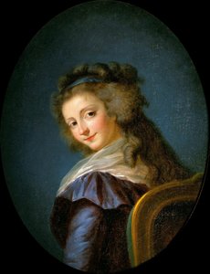 Porträt von Adélaïde de la Briche 1755-1844, 1790 von Elisabeth Louise Vigee Lebrun