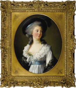 Porträt von Madame de Moreton, Comtesse de Chabrillan von Elisabeth Louise Vigee Lebrun