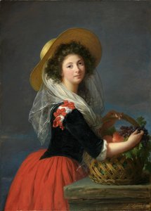 Porträt von Marie Gabrielle de Gramont, Herzogin von Caderousse von Elisabeth Louise Vigee Lebrun