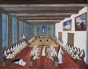 Port-Royal des Champs Abtei, Refektorium von Louise Magdeleine Hortemels