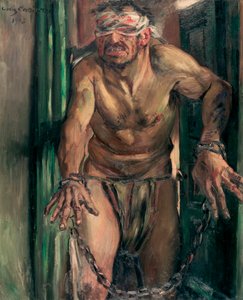 Der geblendete Samson (1912) von Lovis  Corinth