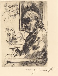 Alter Mann, 1916 von Lovis Corinth