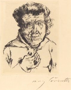 Des Künstlers Schwiegermutter, 1920