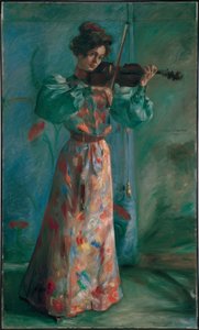 Die Geigenspielerin von Lovis Corinth