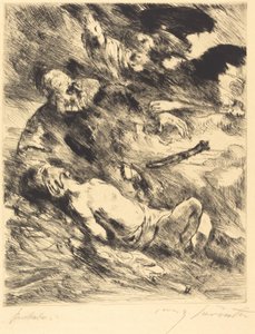 Die Opferung Isaacs, 1920 von Lovis Corinth