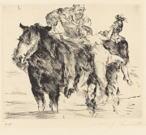 Frauenräuber von Lovis Corinth