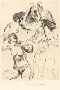 Frauenraub III von Lovis Corinth
