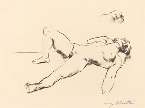 Liegender weiblicher Akt II