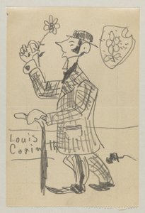 Lovis Corinth an Carl Strathmann