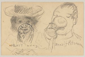 Lovis Corinth an Carl Strathmann: Postkarte, Poststempel vorderseitig 17. Dezember 1902