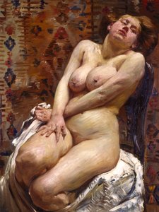 Nana, weiblicher Akt von Lovis Corinth