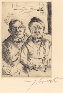 Ostpreußisches Ehepaar von Lovis Corinth