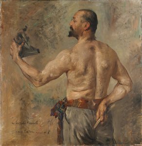 Porträt des Bildhauers Friedrich von Lovis Corinth