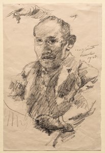 Selbstporträt von Lovis Corinth
