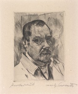 Selbstporträt von Lovis Corinth