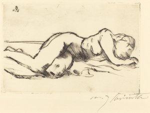 Weiblicher Akt, 1916