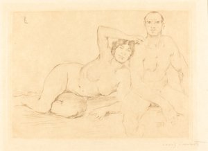 Zwei Menschen, 1908