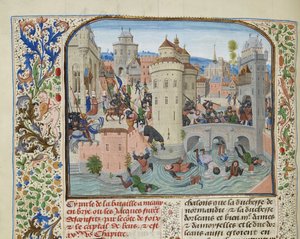 Niederlage der Jacquerie am 9. Juni 1358, ca. 1470-1475