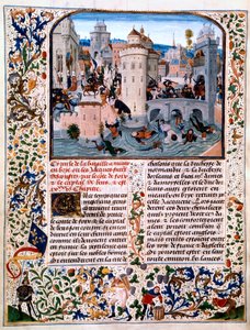 Massaker an den Bauernrebellen in Meaux, 1358, ca. 1475