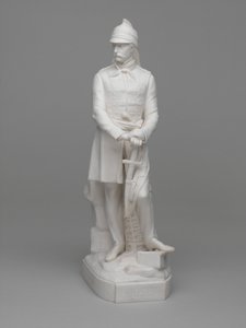 Parianware-Statuette von Leutnant (später Major) William Hodson