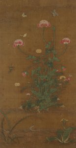 Blumen, 14. Jahrhundert von Lu Jingfu